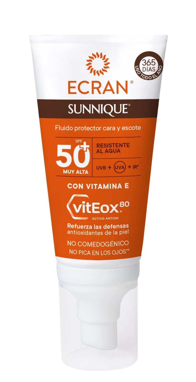 Pack 2x Ecran Sunnique Fluido SPF50 50ml Protección Solar