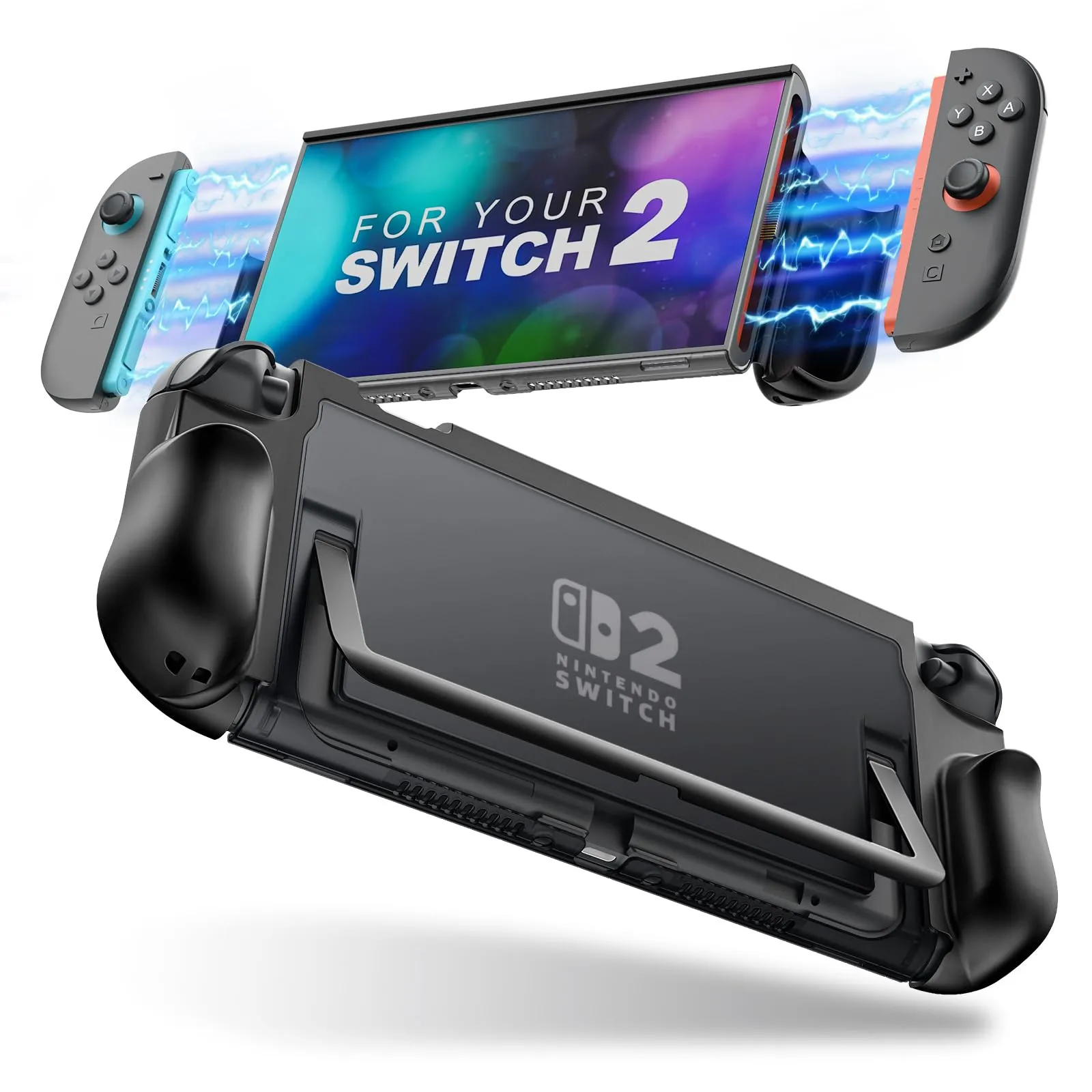 TiMOVO Funda Protectora TPU con Agarre para Nintendo Switch 2