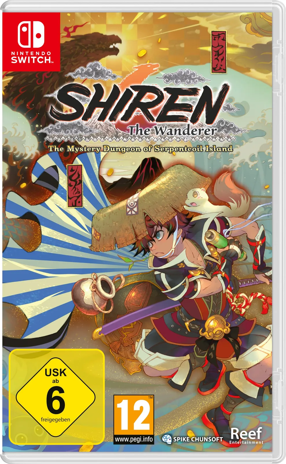Shiren the Wanderer: The Mystery Dungeon of Serpentcoil Island para Nintendo Switch