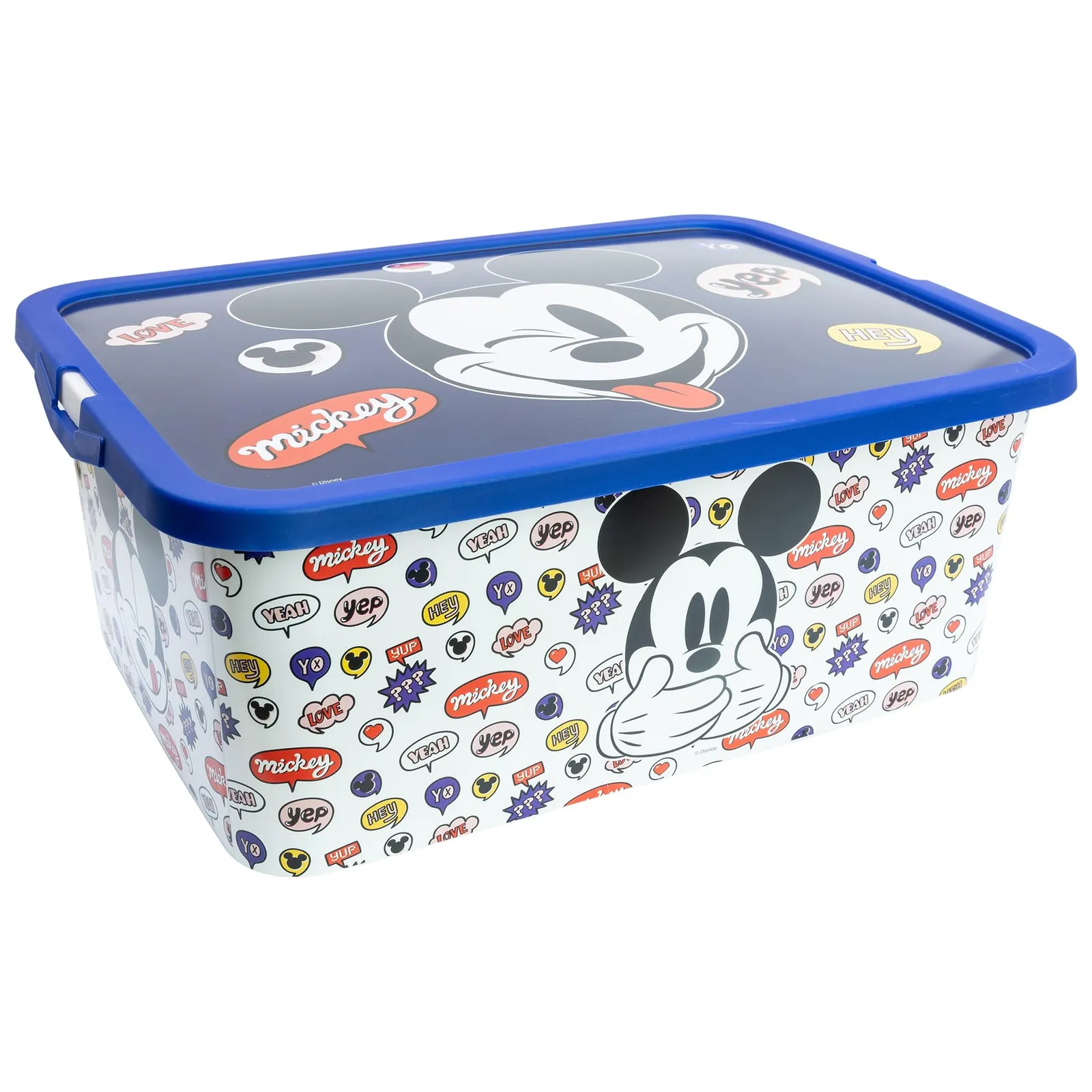 Caja almacenamiento Mickey 13L