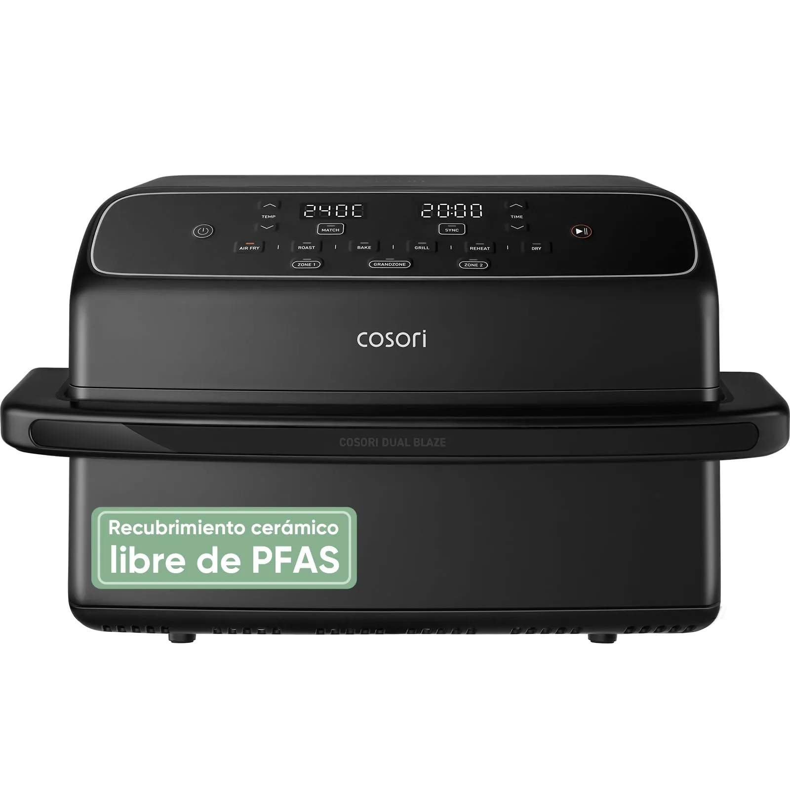 Cosori Air Fryer Dual Blaze Twinfry Compacto 8.6L - Doble Cesta 2700W