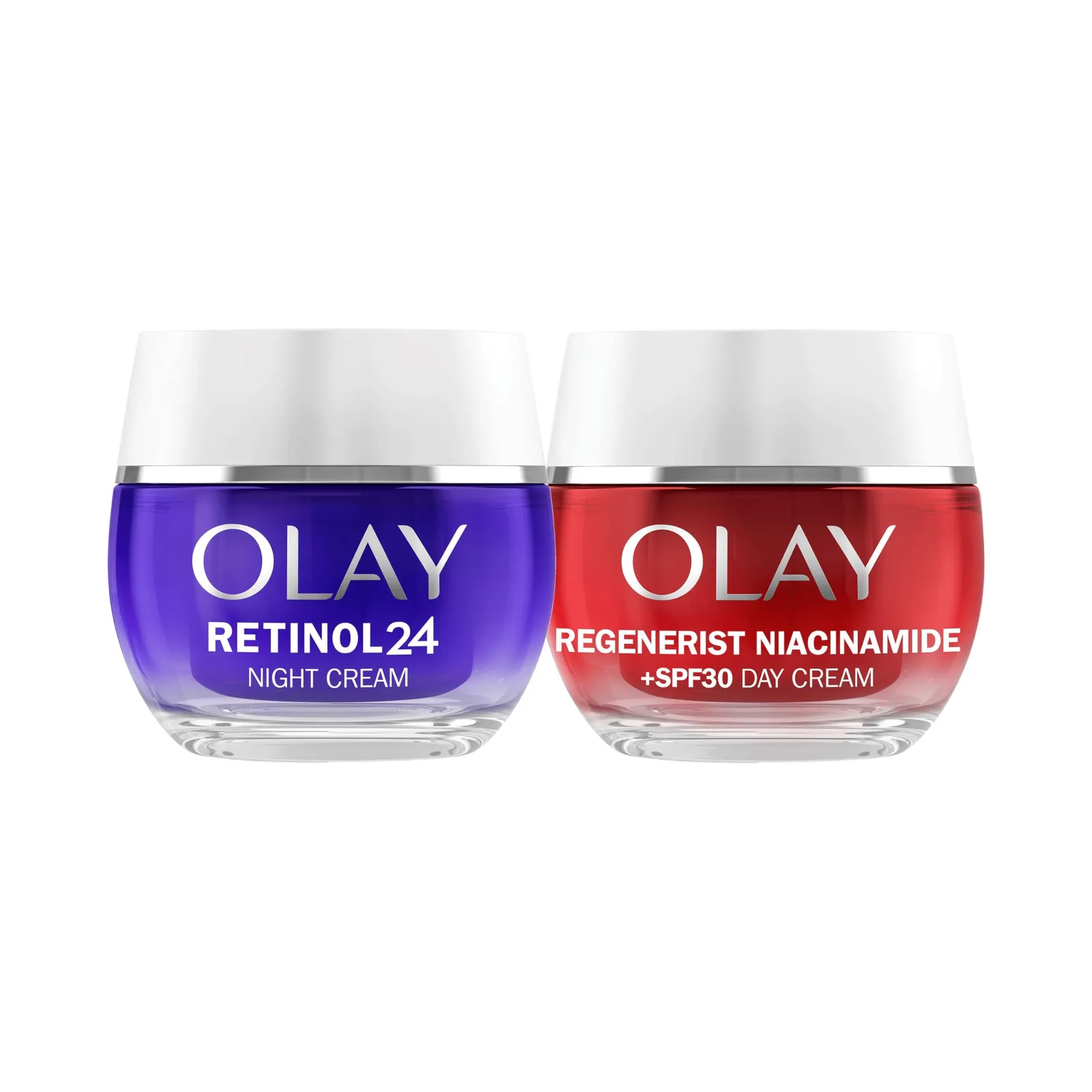 Pack 2 Cremas Olay Retinol24 (Noche) + Niacinamida SPF30 (Día)