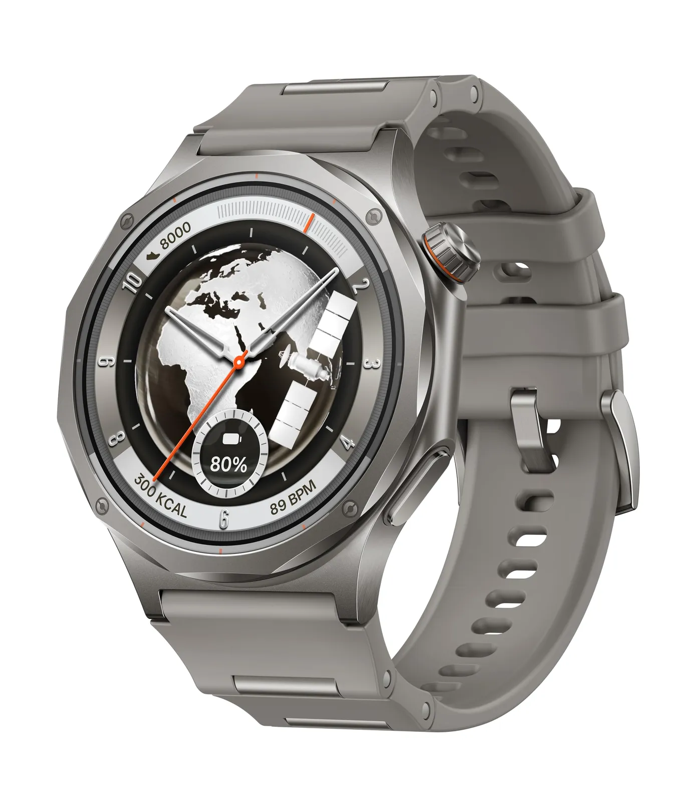 OPPO Watch X3 Smartwatch: Wear OS, AMOLED 1.5”, 16 días batería, ECG, GPS Dual, IP69/5ATM, Titanio/Zafiro