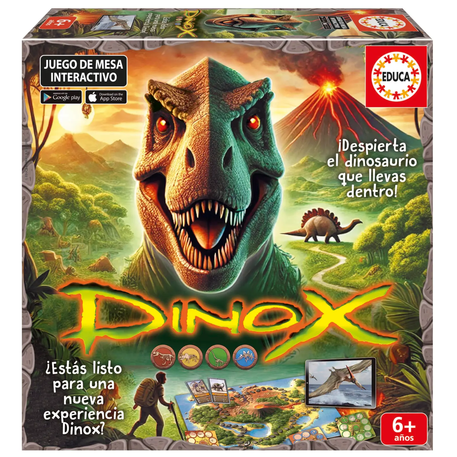 Educa Dinox: Juego de mesa interactivo de dinosaurios