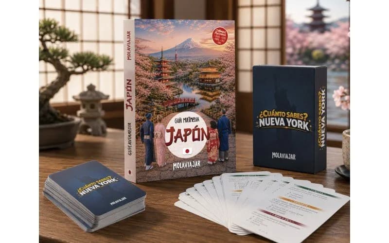Pack gratuito Japón + Nueva York: Guía de viaje y juego incluido