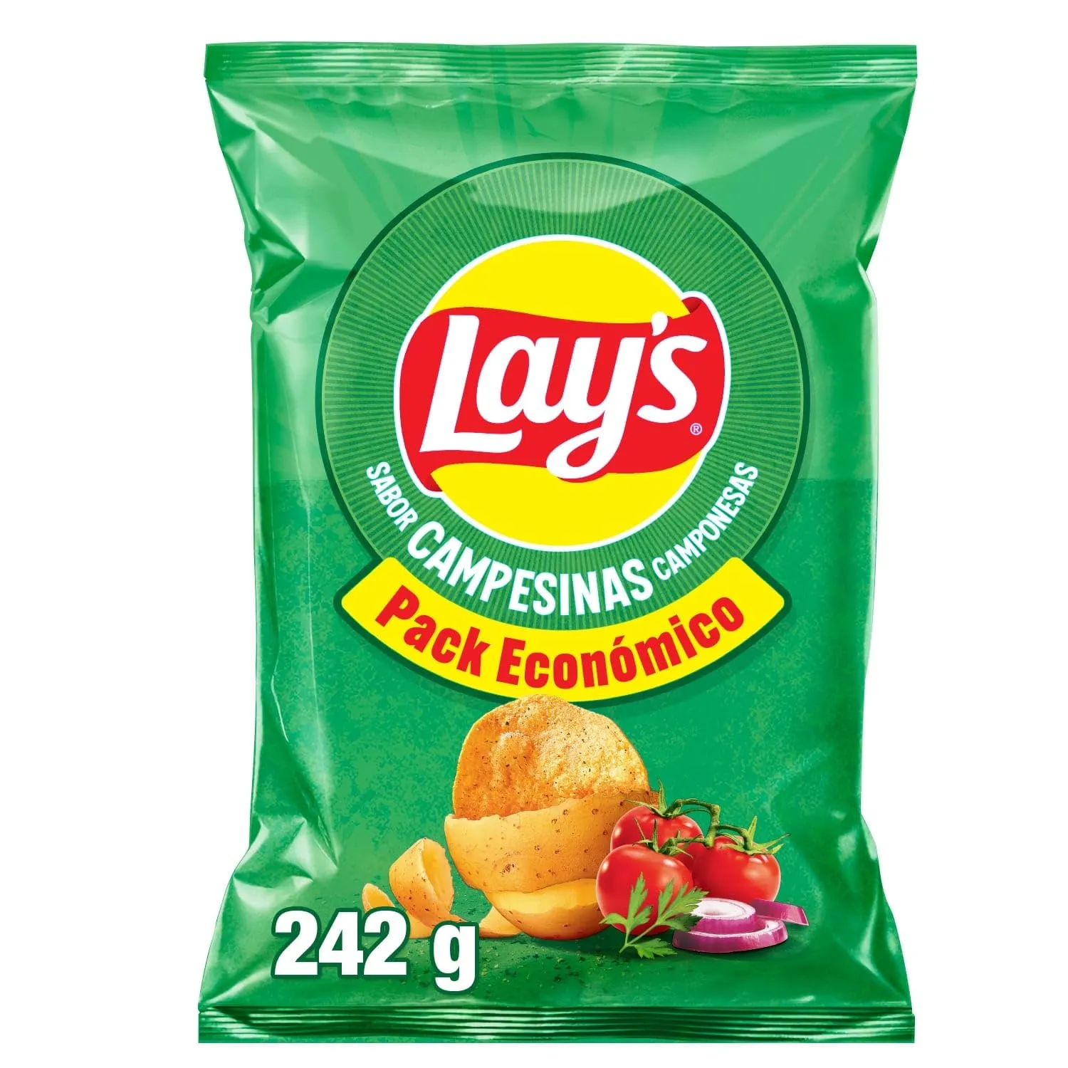 Pack 2x Lay's Campesinas Patatas Fritas 242g
