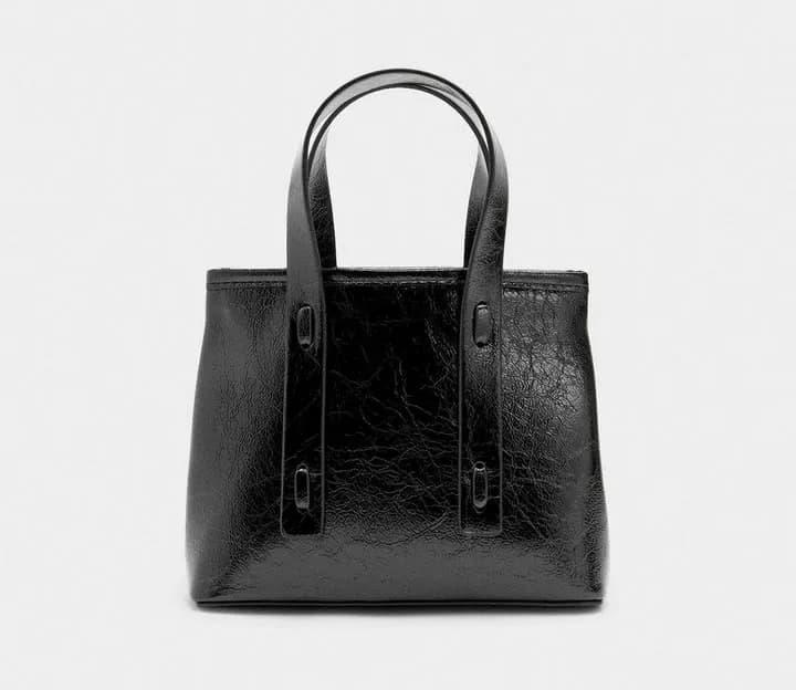 Parfois Bolso Tote Convertible a Bandolera Negro