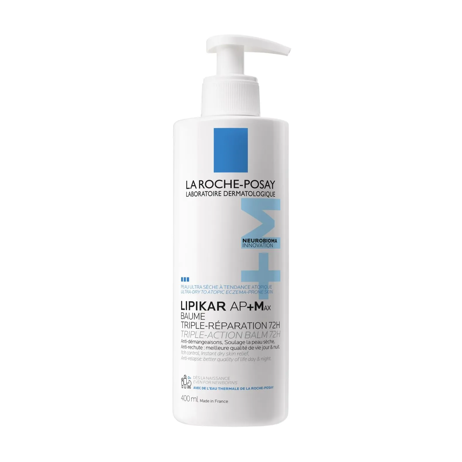 La Roche Posay LIPIKAR Baume AP+M Bálsamo Reparador Triple Acción Piel Atópica 400ml