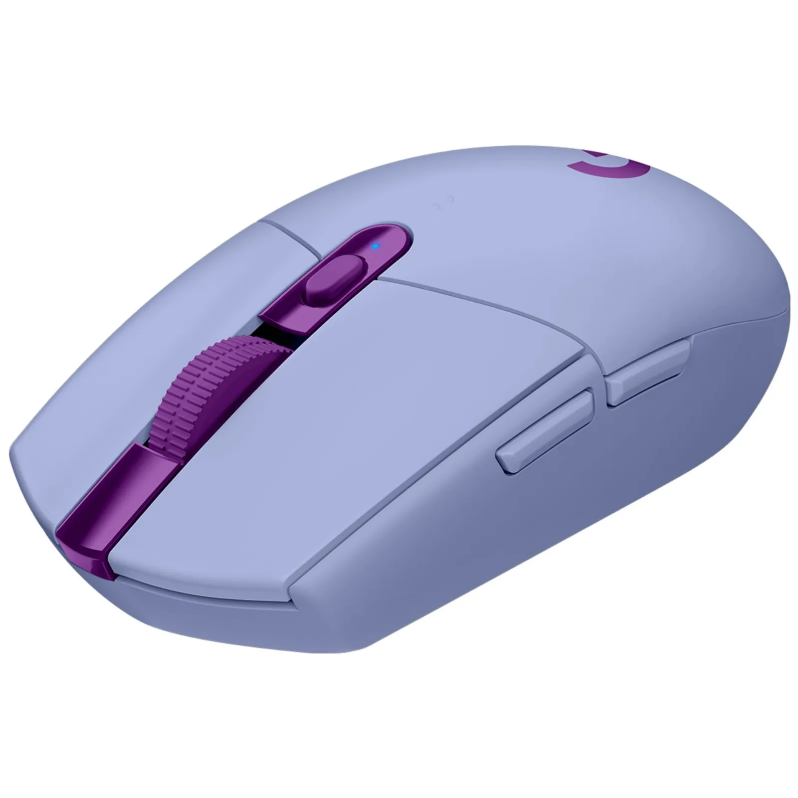 Logitech G305 Lightspeed Ratón Gaming Inalámbrico, Captor Hero 12K, 12,000 dpi, Lila