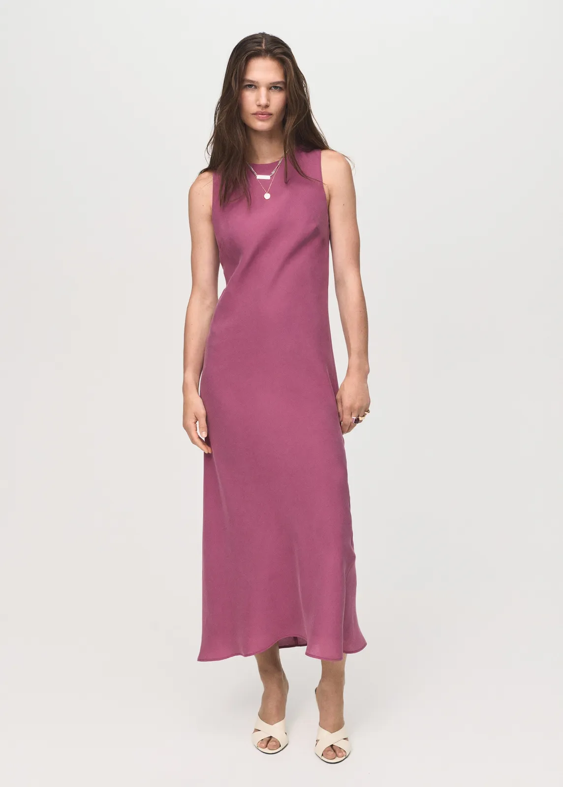 Vestido Largo Modal Mujer - Oferta Especial
