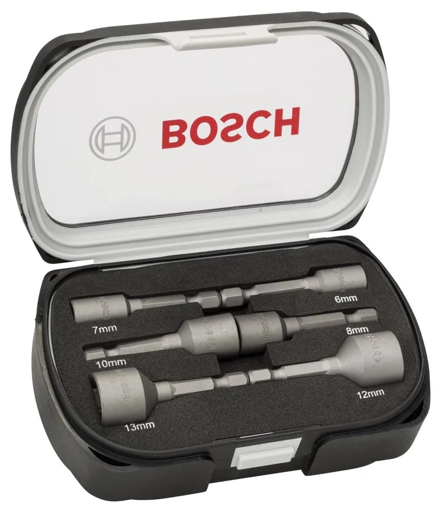 Set 6 Llaves de Vaso Bosch 50mm Acero Aleado