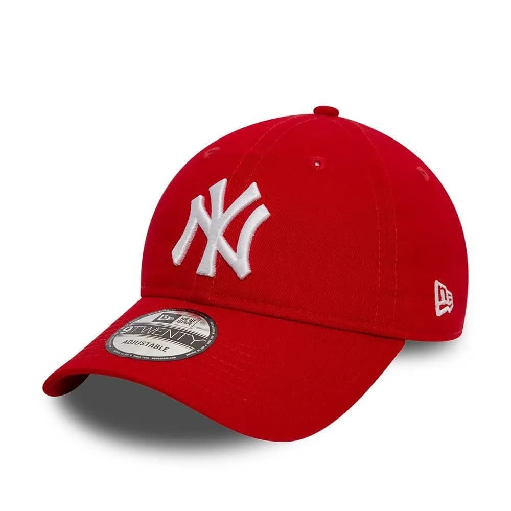 Gorra New Era 9Twenty New York Yankees MLB League Essential Roja Ajustable