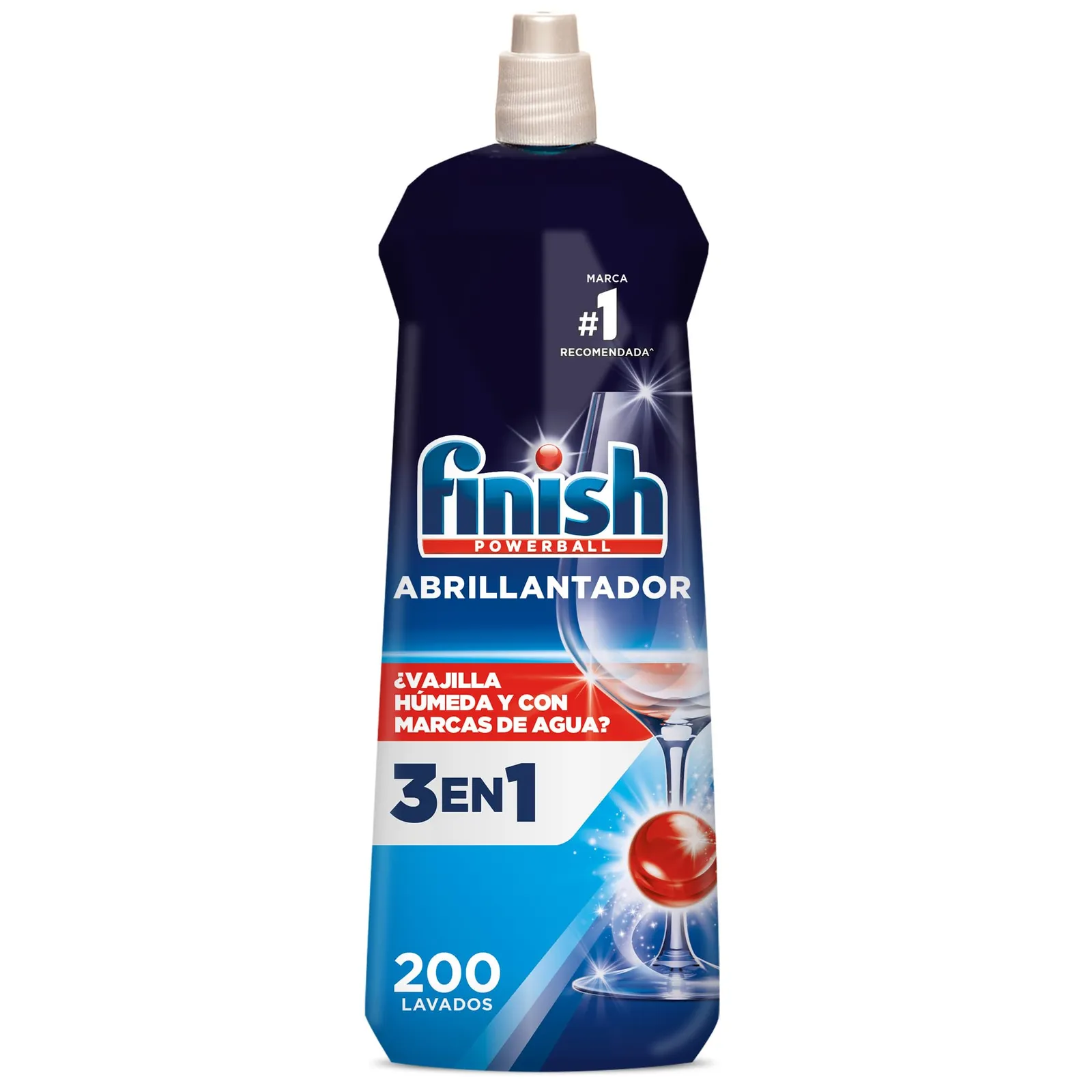 Pack 2x Finish Gel Abrillantador para Lavavajillas, 200 Lavados por Botella