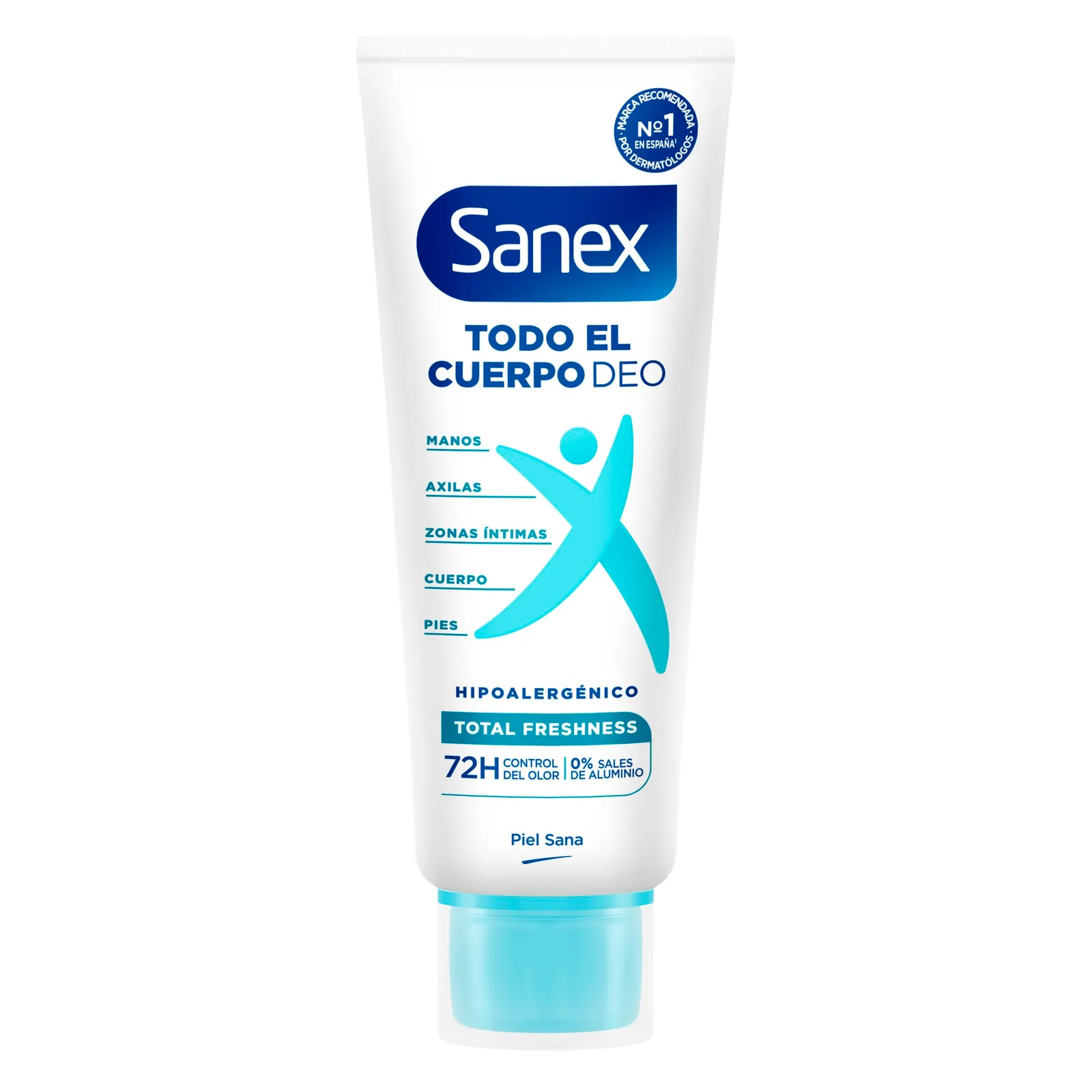 Pack 2x Sanex Frescor Total Crema Desodorante 75ml