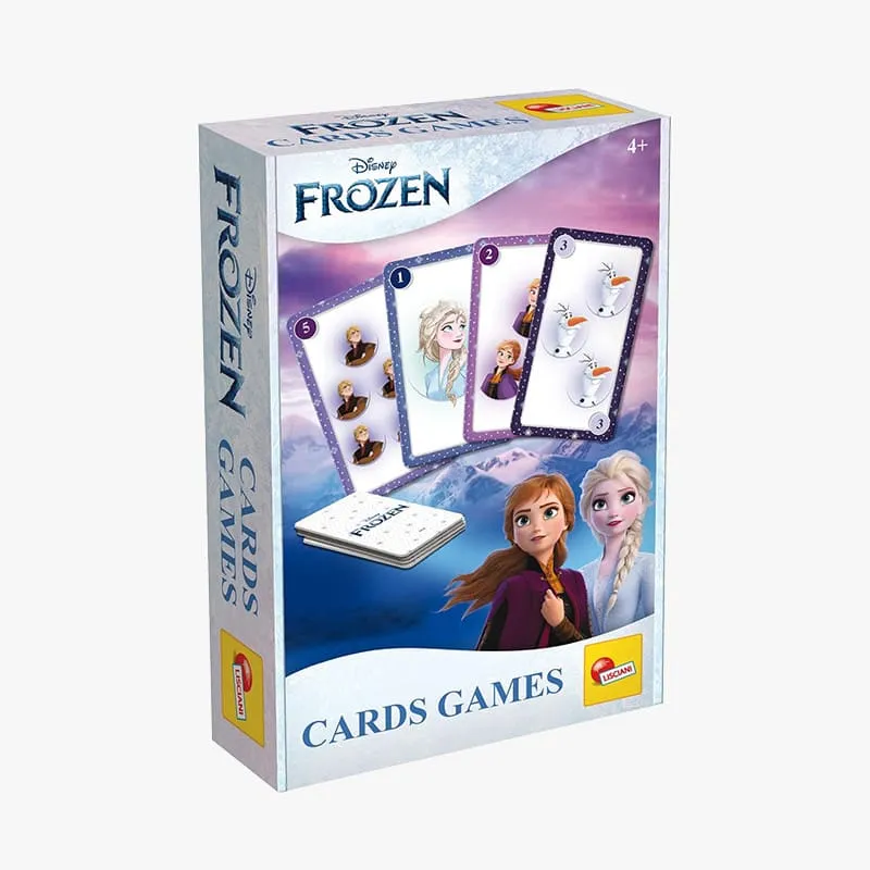 Lisciani: Juego de Cartas Gigantes de Frozen, 20 cartas