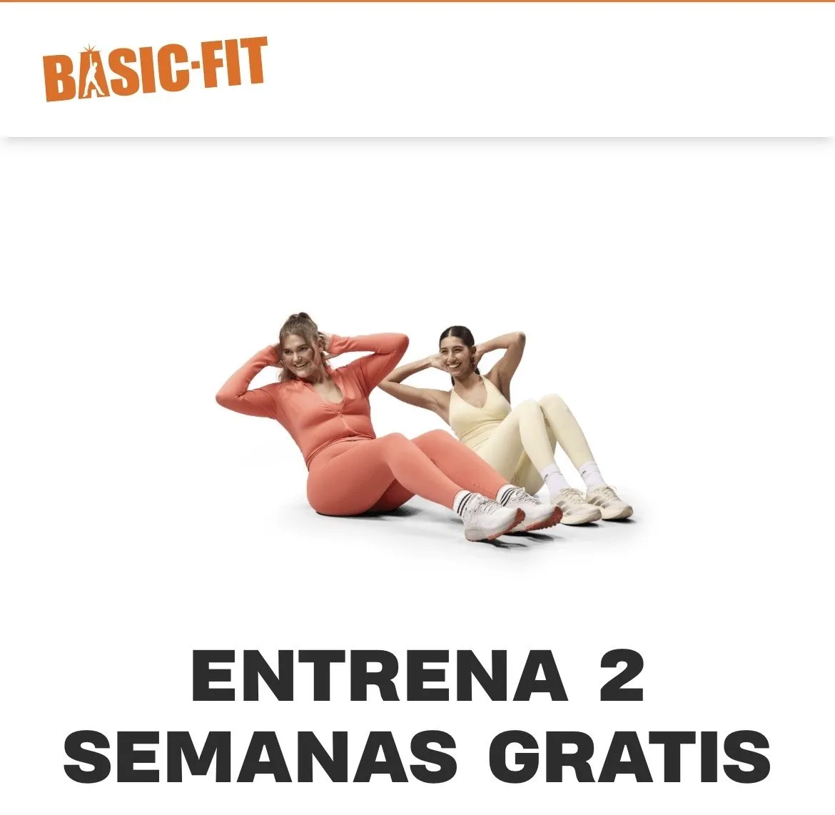 Acceso Gratuito 2 Semanas Gimnasios Basic-Fit