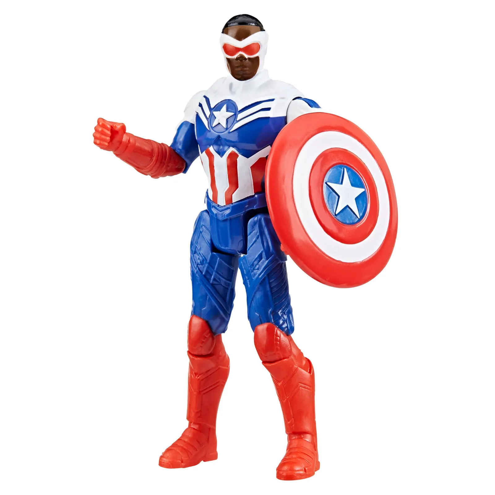 Figura Acción Hasbro Capitán América 10cm con Escudo