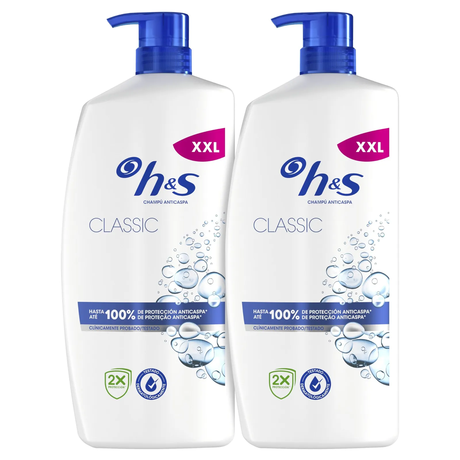 Pack 4x1L Champú Anticaspa Head & Shoulders