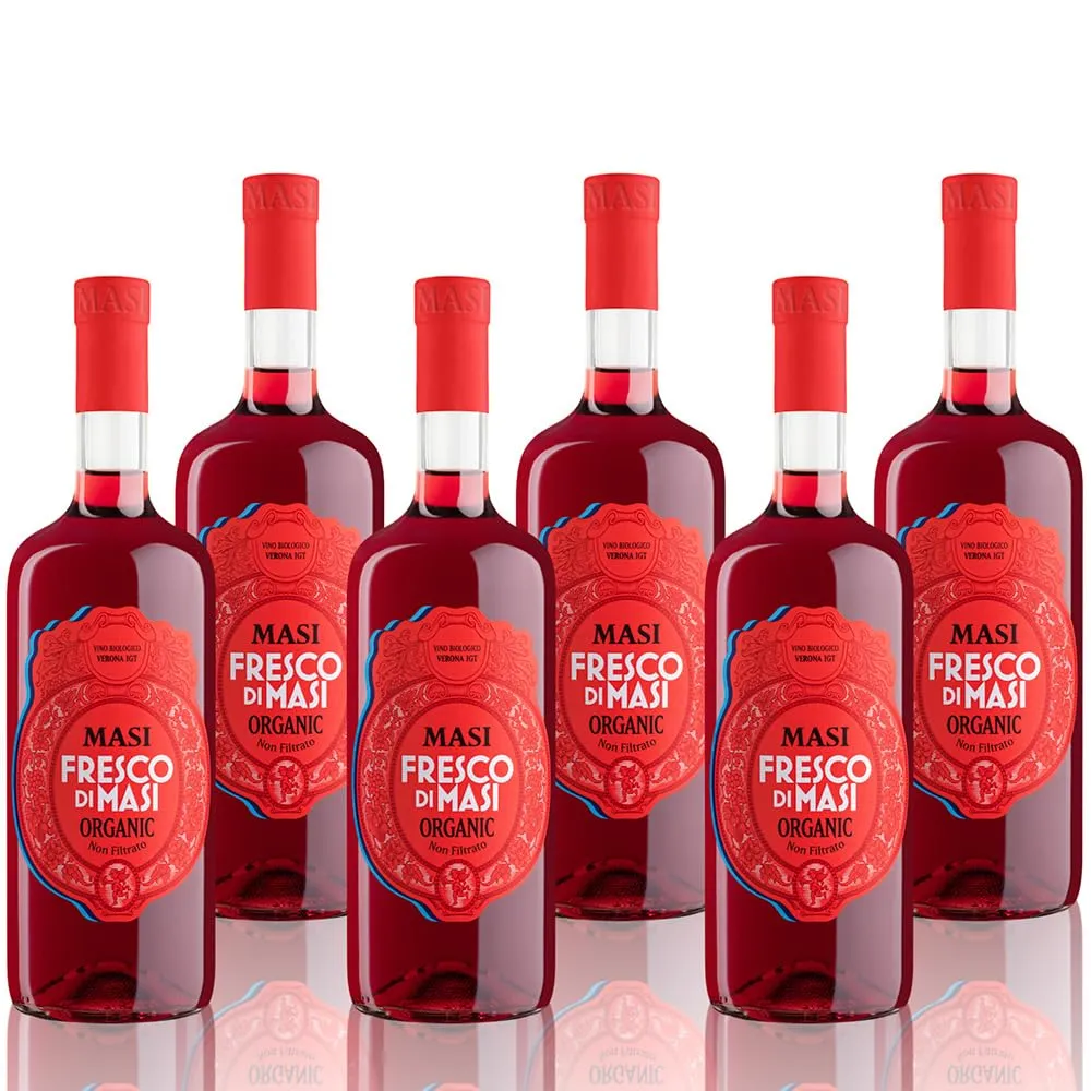 6 Botellas Fresco di Masi Rosso 2024 - Rosso Verona IGT Biológico
