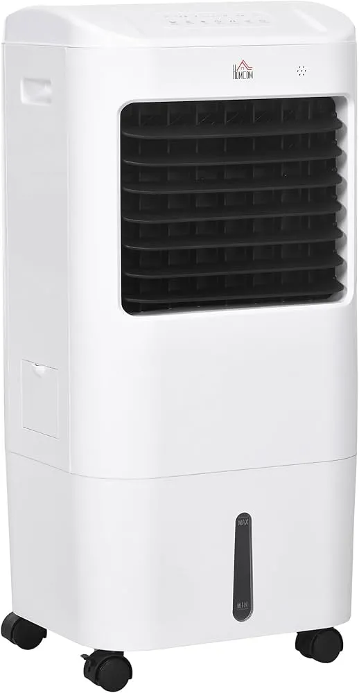 Climatizador Evaporativo Homcom 15L 3 Modos 3 Velocidades