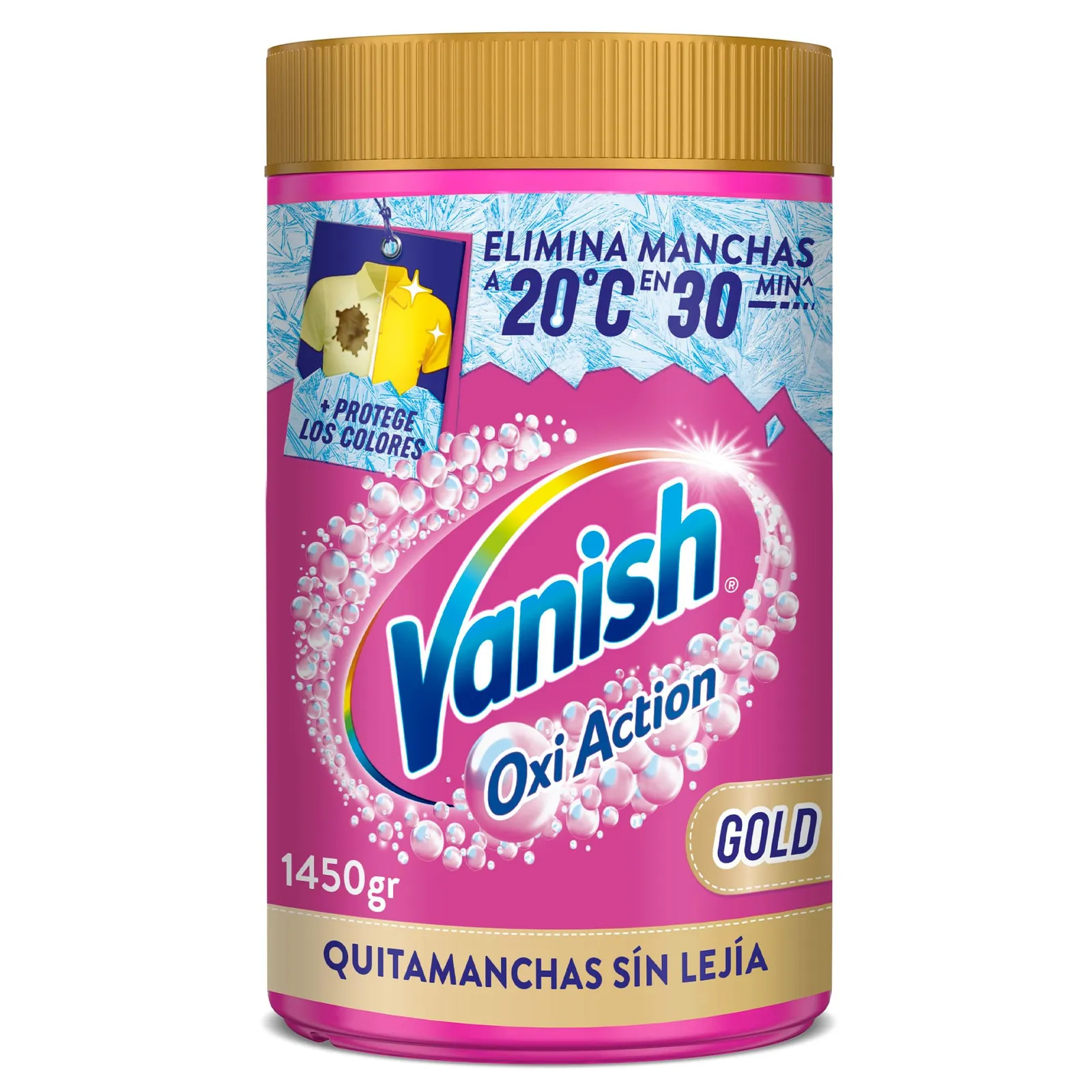 2x Vanish Gold Quitamanchas Polvo 1450g (2900g Total)