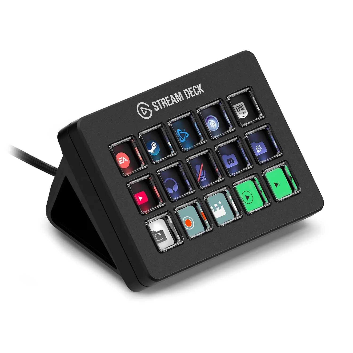Controlador Elgato Stream Deck Scissor Keys