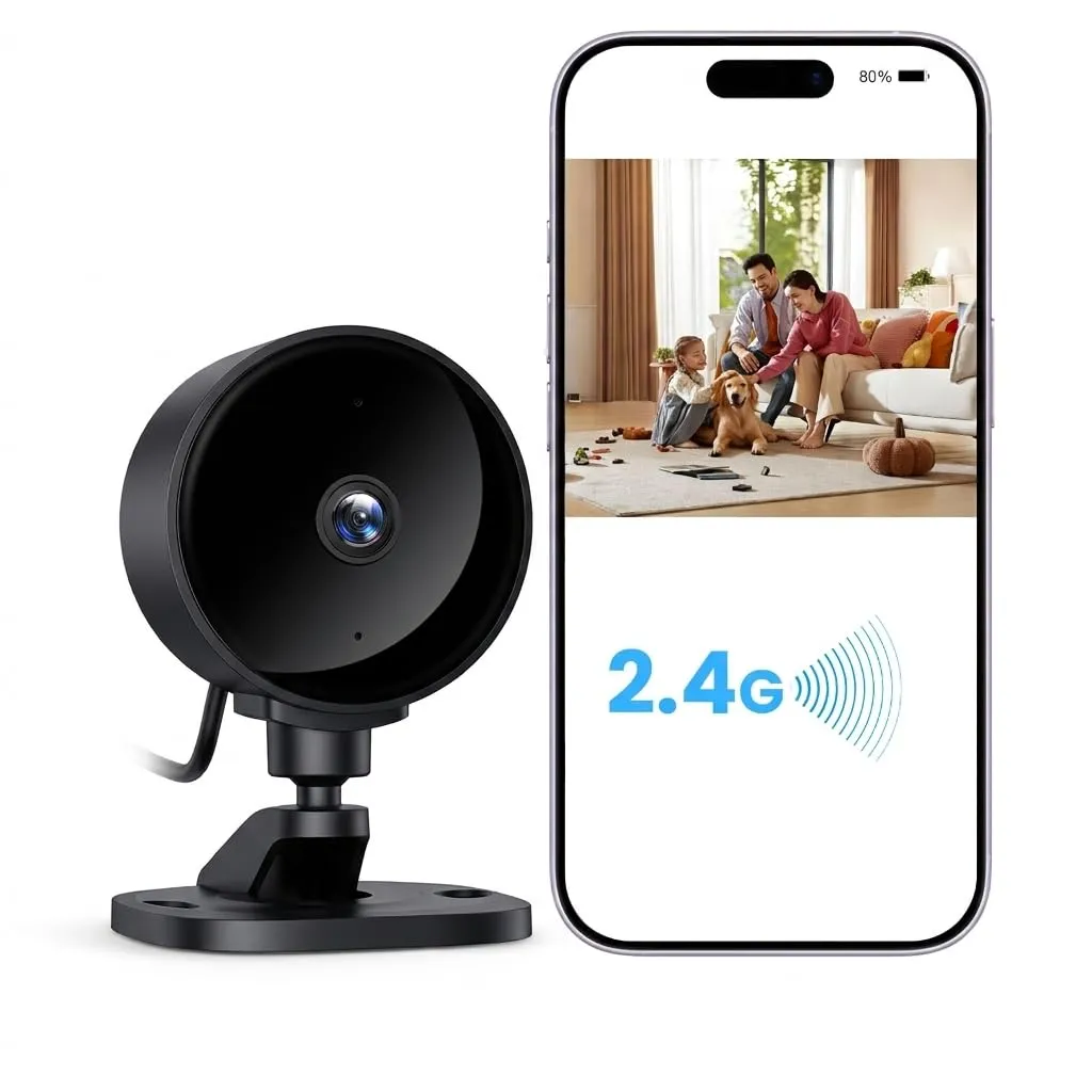 Wolfang Cámara Vigilancia Interior WiFi 1080P