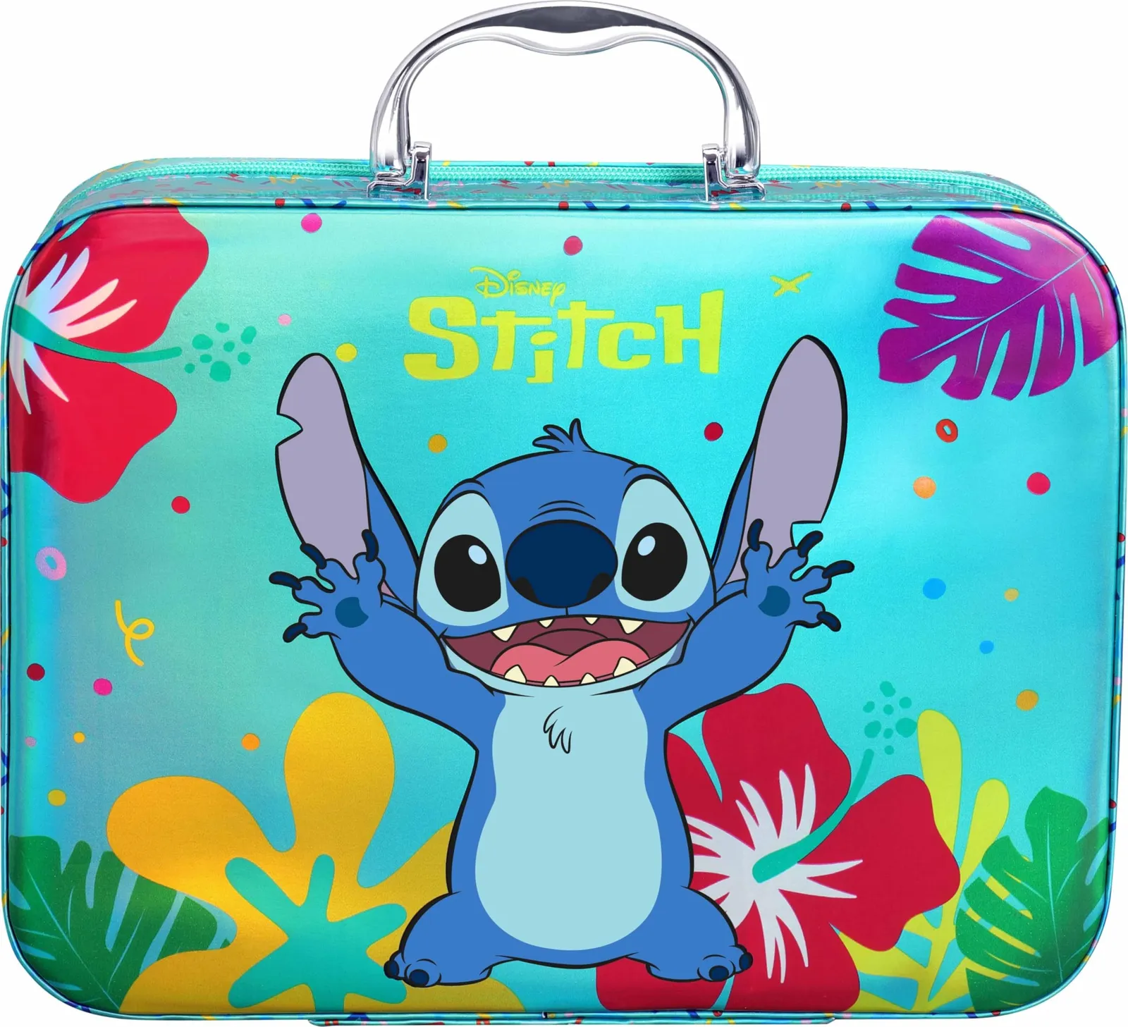 Maletín de Maquillaje Cuadrado Lilo & Stitch