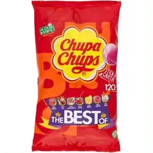 Chupa Chups Original: Pack 120 Caramelos Variados
