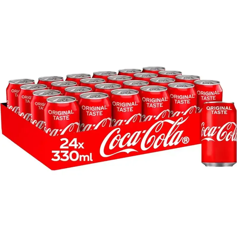 Pack 24 Latas Coca-Cola Zero 330ml
