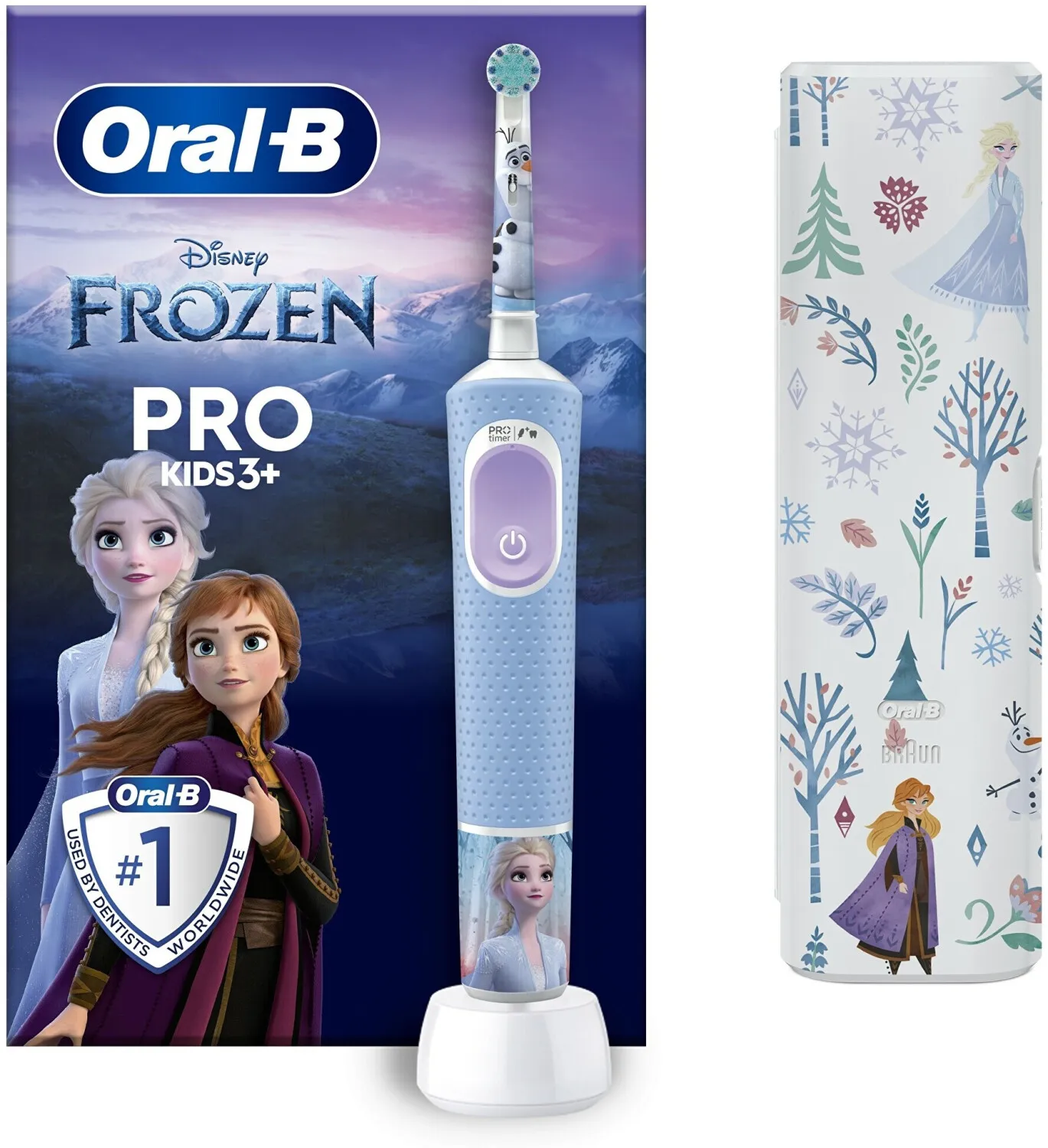 Cepillo Eléctrico Infantil Oral-B Pro Kids Frozen