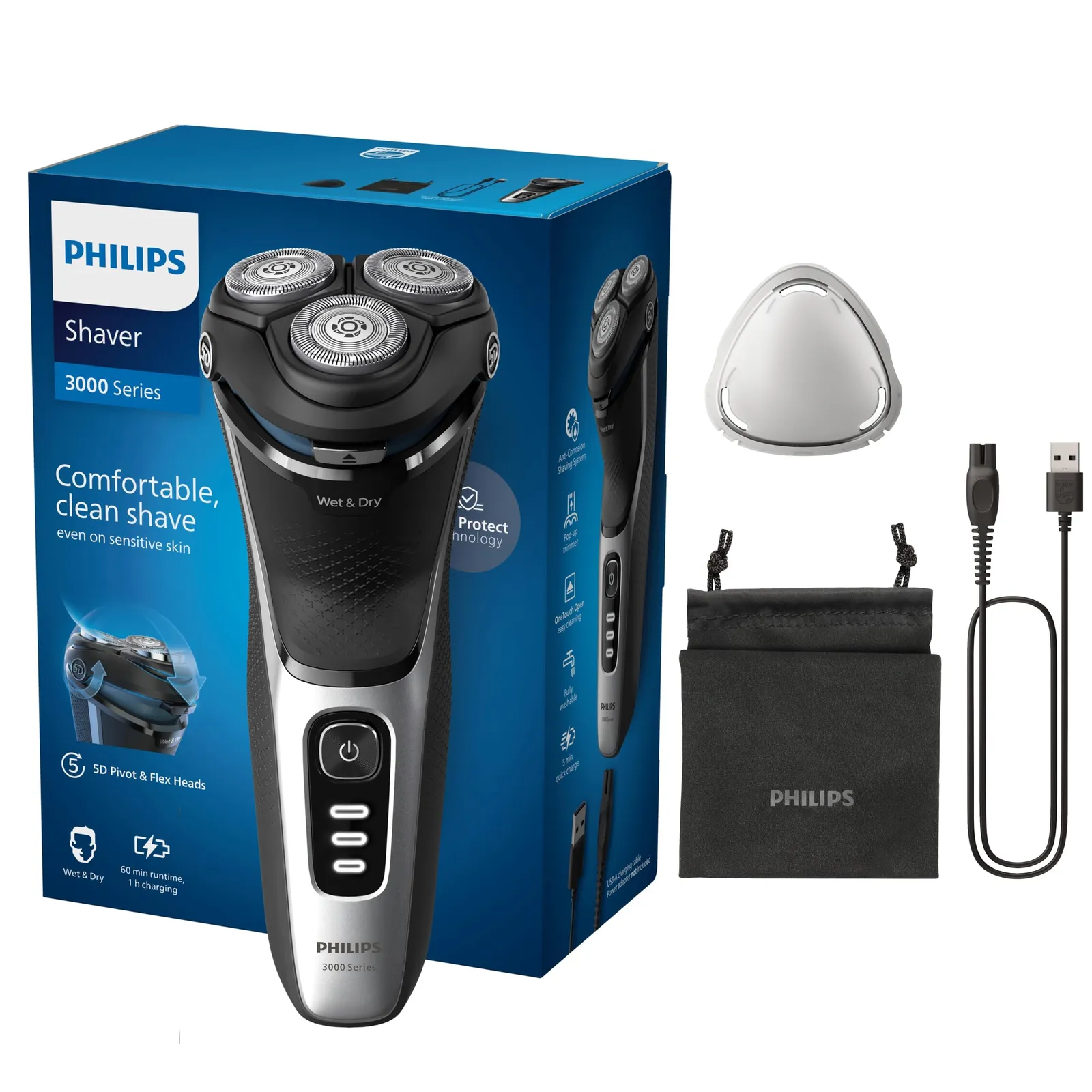 Afeitadora Philips Serie 3000 S3241/12