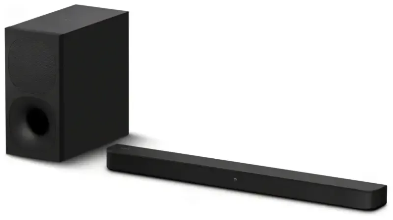 Barra de Sonido Sony HTS400 de 330W con Subwoofer Inalámbrico 2.1