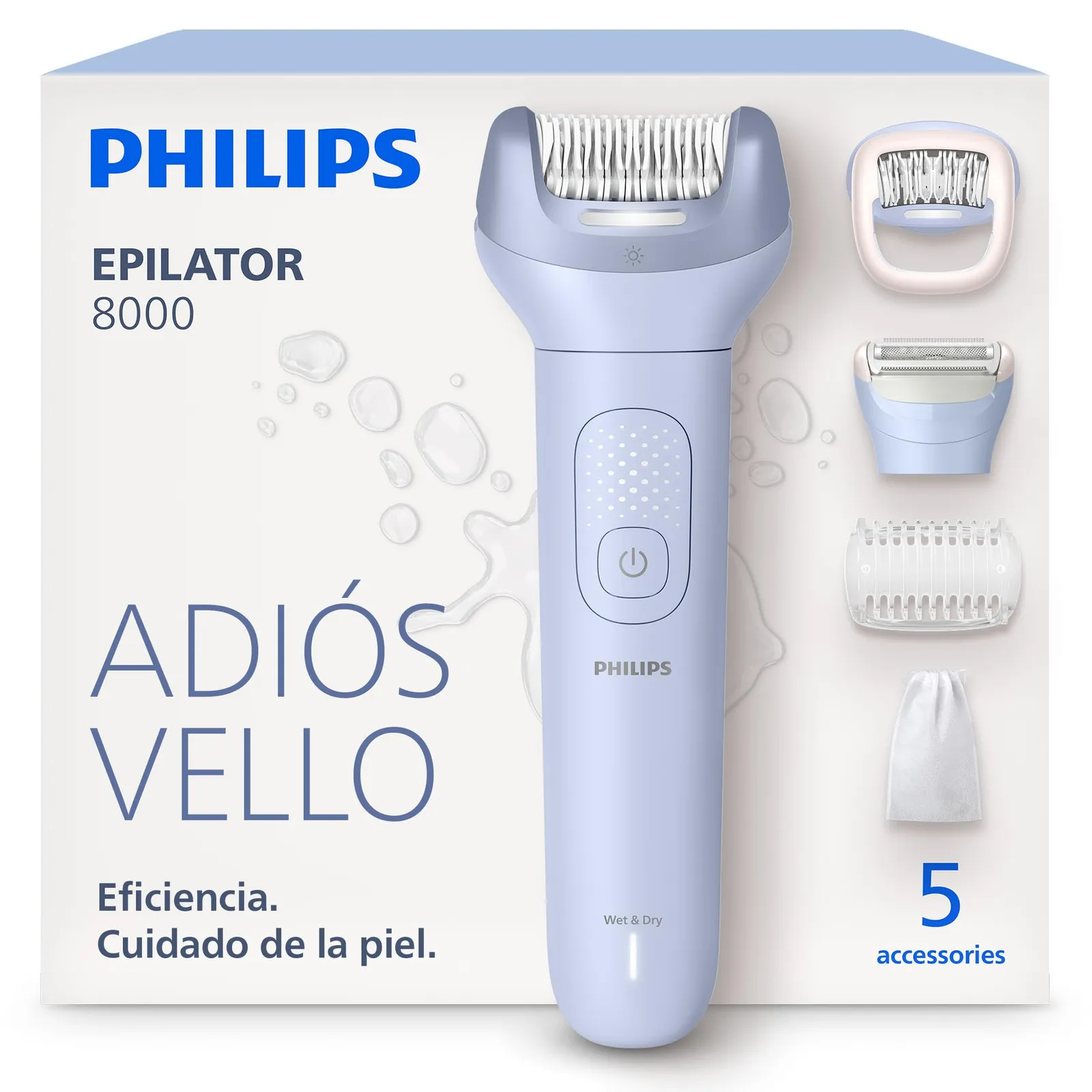 Depiladora Philips Serie 8000 BRE709/00