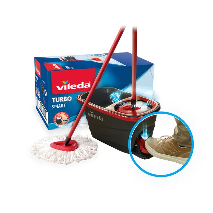 Sistema de limpieza Vileda Turbo Smart: Mopa con cubo escurridor