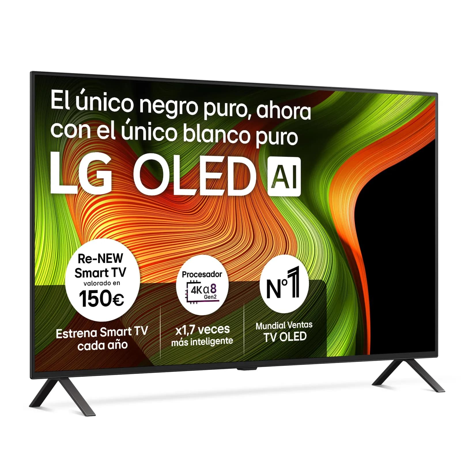 LG OLED55B56LA: Smart TV OLED 55" 4K con 120 Hz y Dolby Vision/Atmos