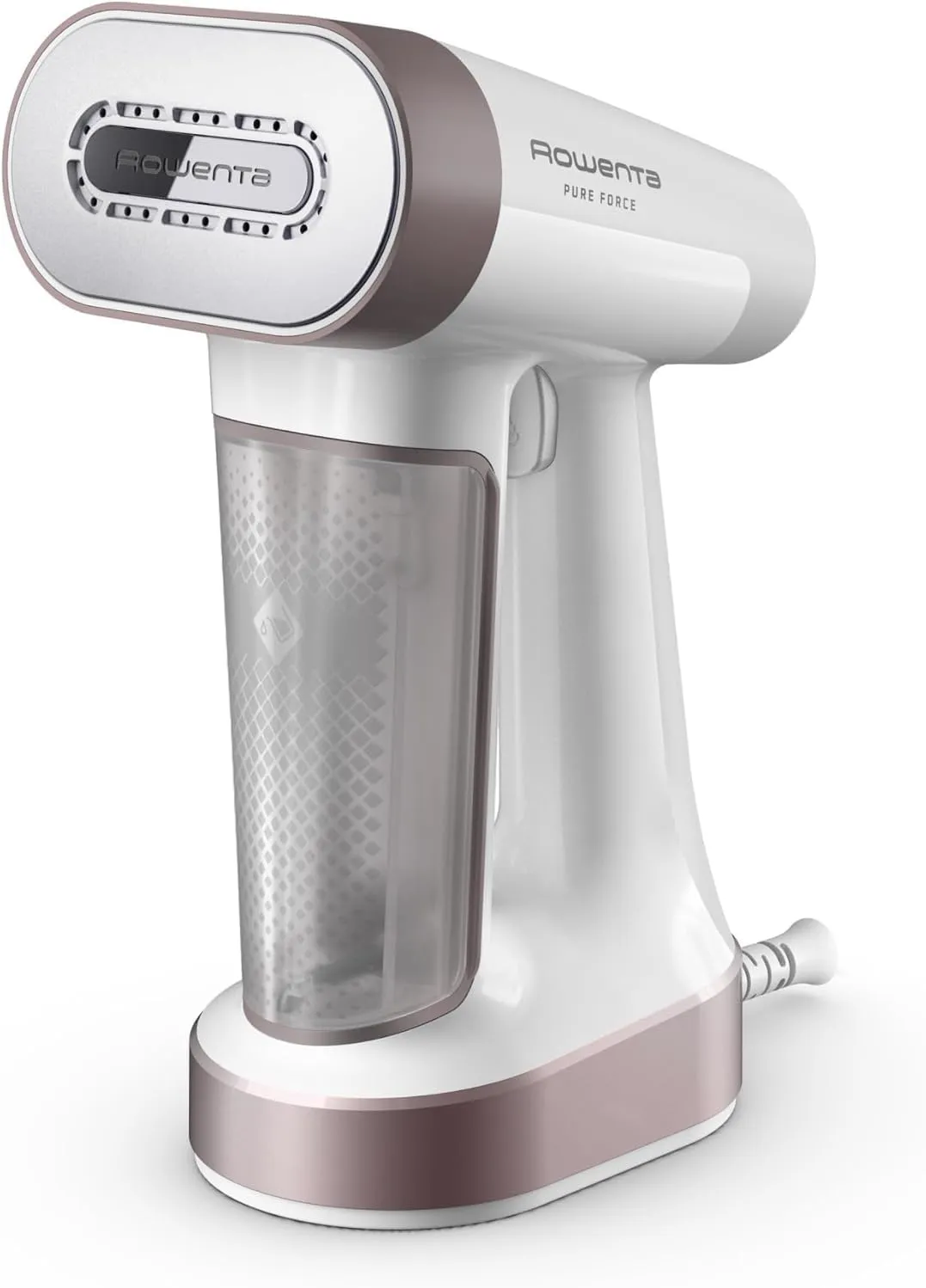 Plancha Vertical Rowenta Pure Force 2 en 1: Calentamiento Rápido y Eliminación de Bacterias