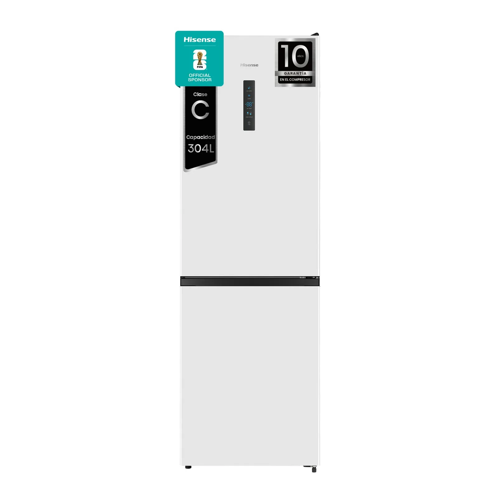 Hisense RB390N4BWC Frigorífico Combi 304L Total No Frost