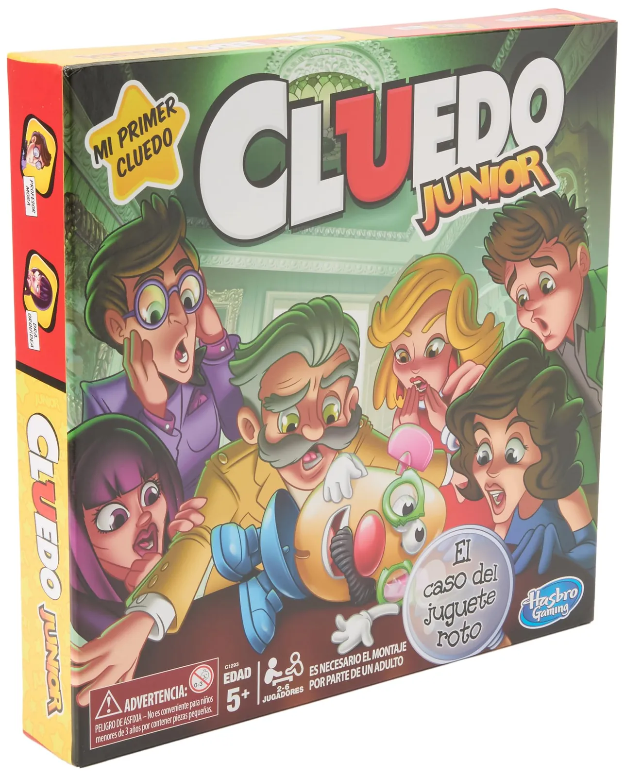 Juego de Mesa Cluedo Junior: La Búsqueda de la Tarta Desaparecida