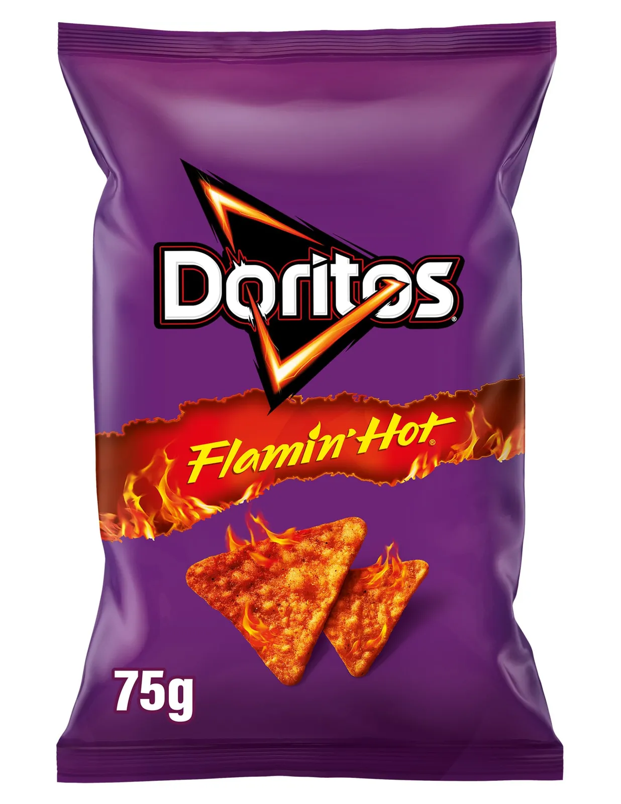 Pack 3 bolsas Doritos Flamin Hot 75g
