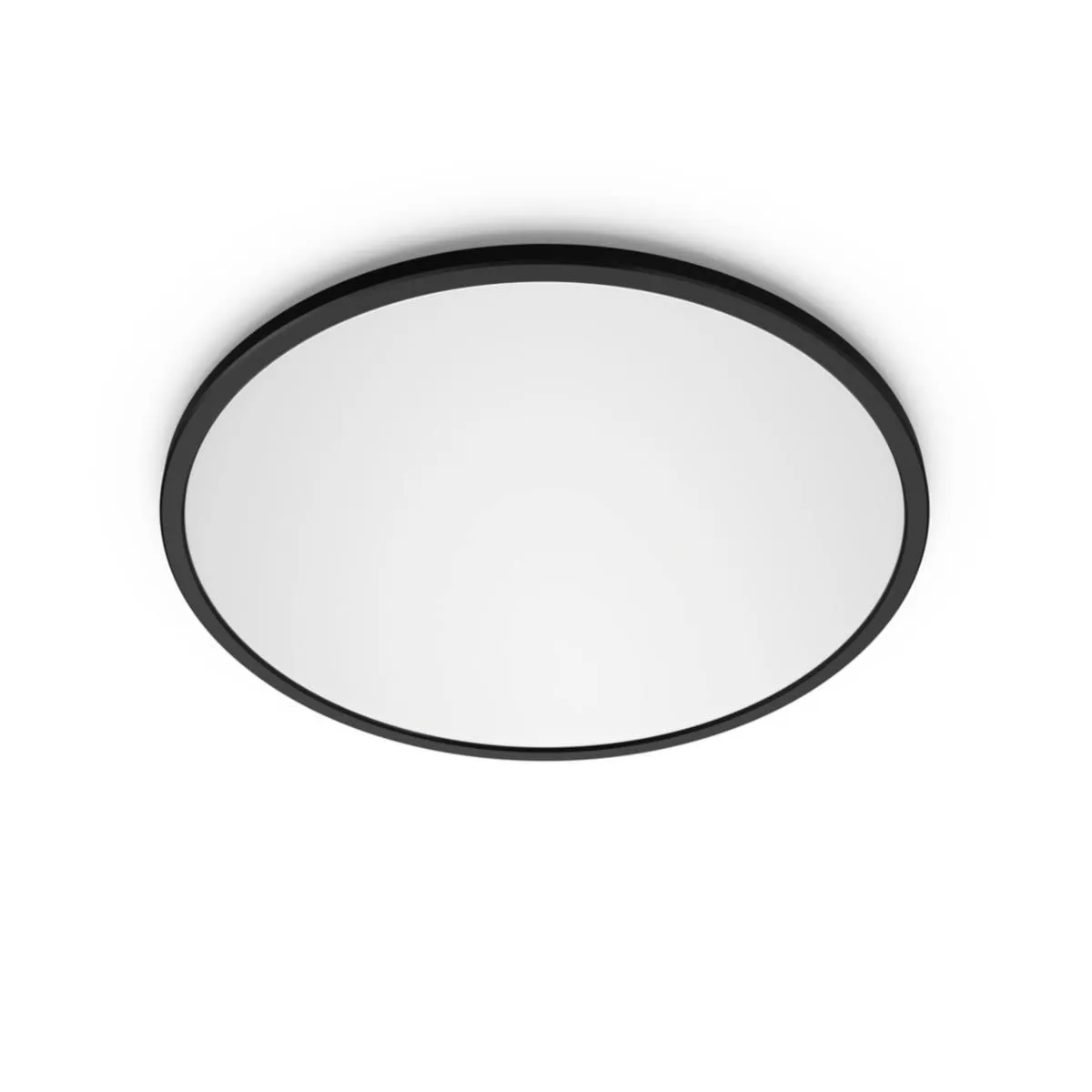 Plafón LED Philips SuperSlim Negro 25cm 15W SceneSwitch