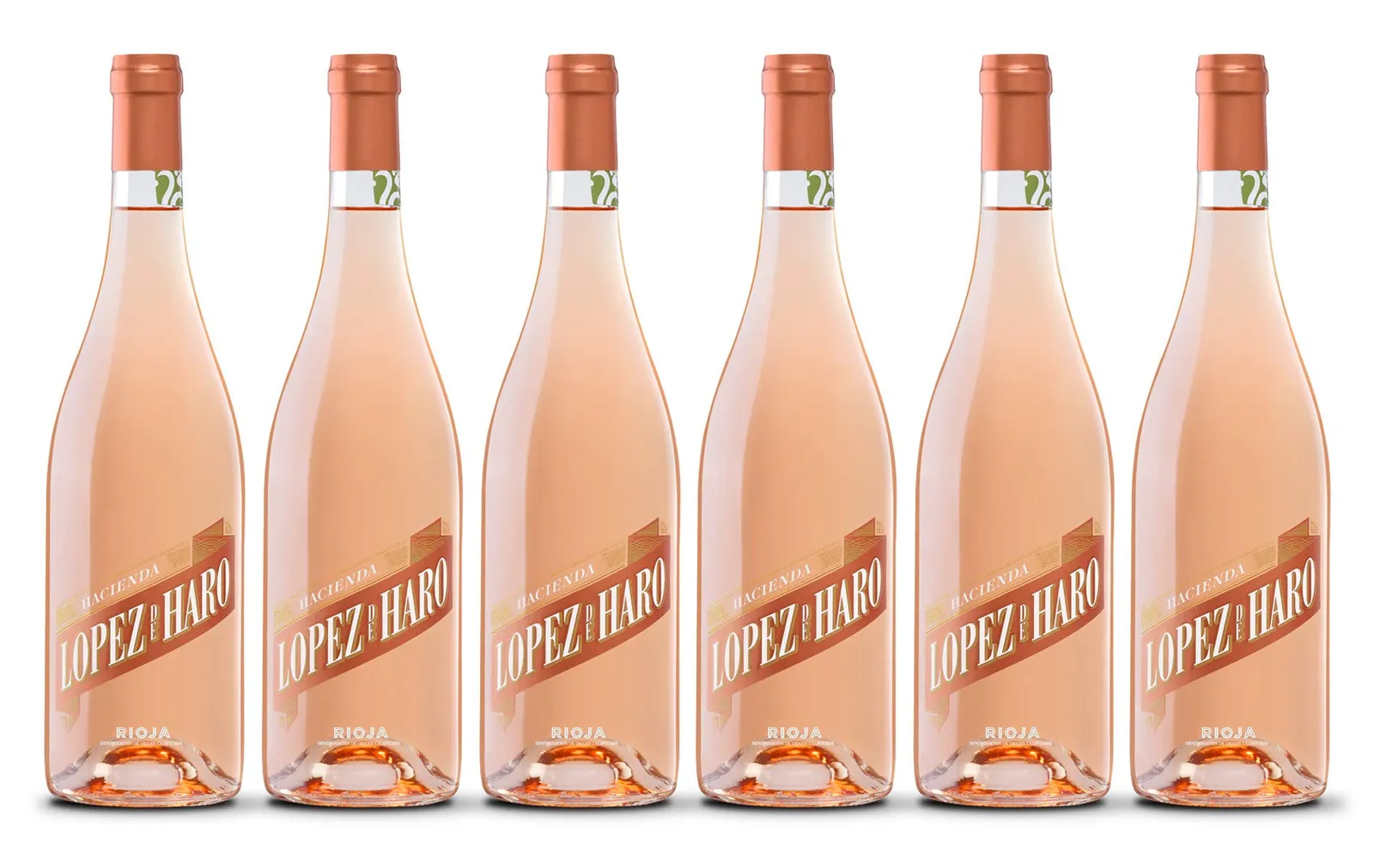 Vino Rosado Hacienda López de Haro D.O. Rioja - Pack 6 Botellas 75cl