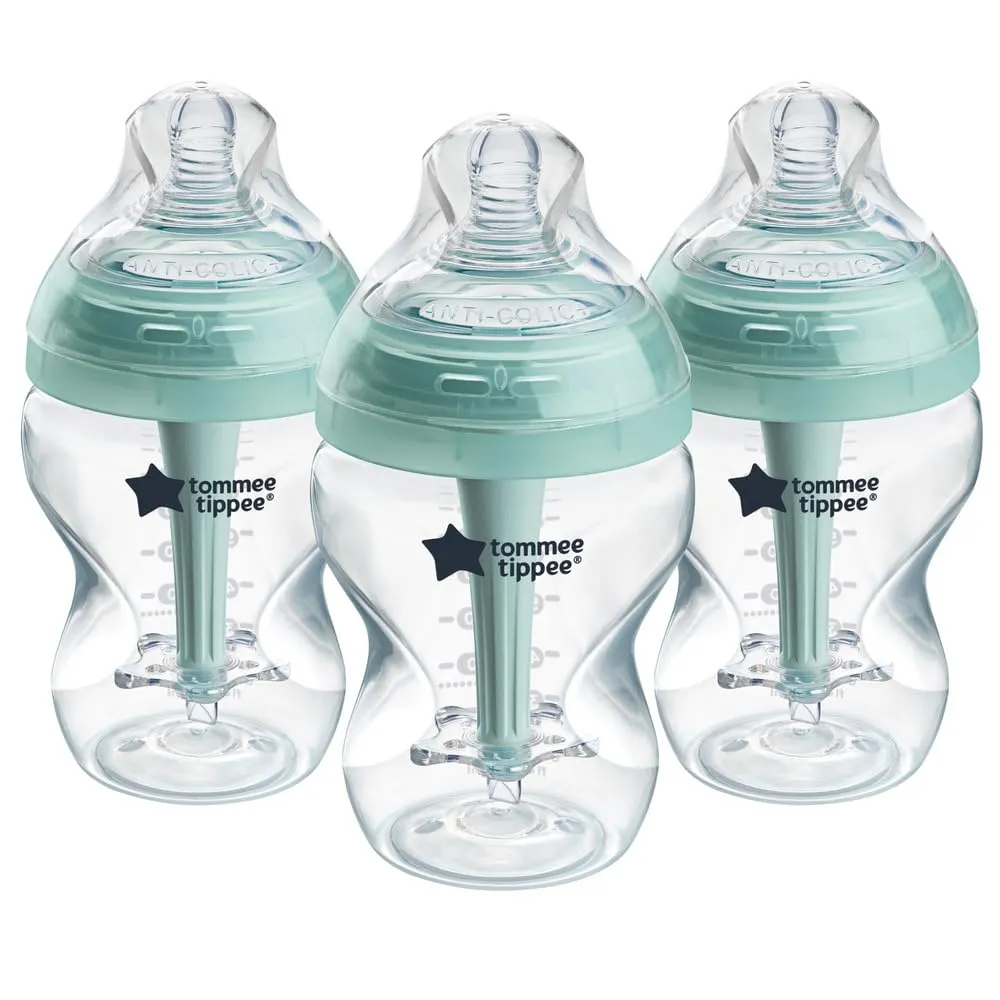Pack 3 Biberones Tommee Tippee Anticolicos 260ml Tetina Natural