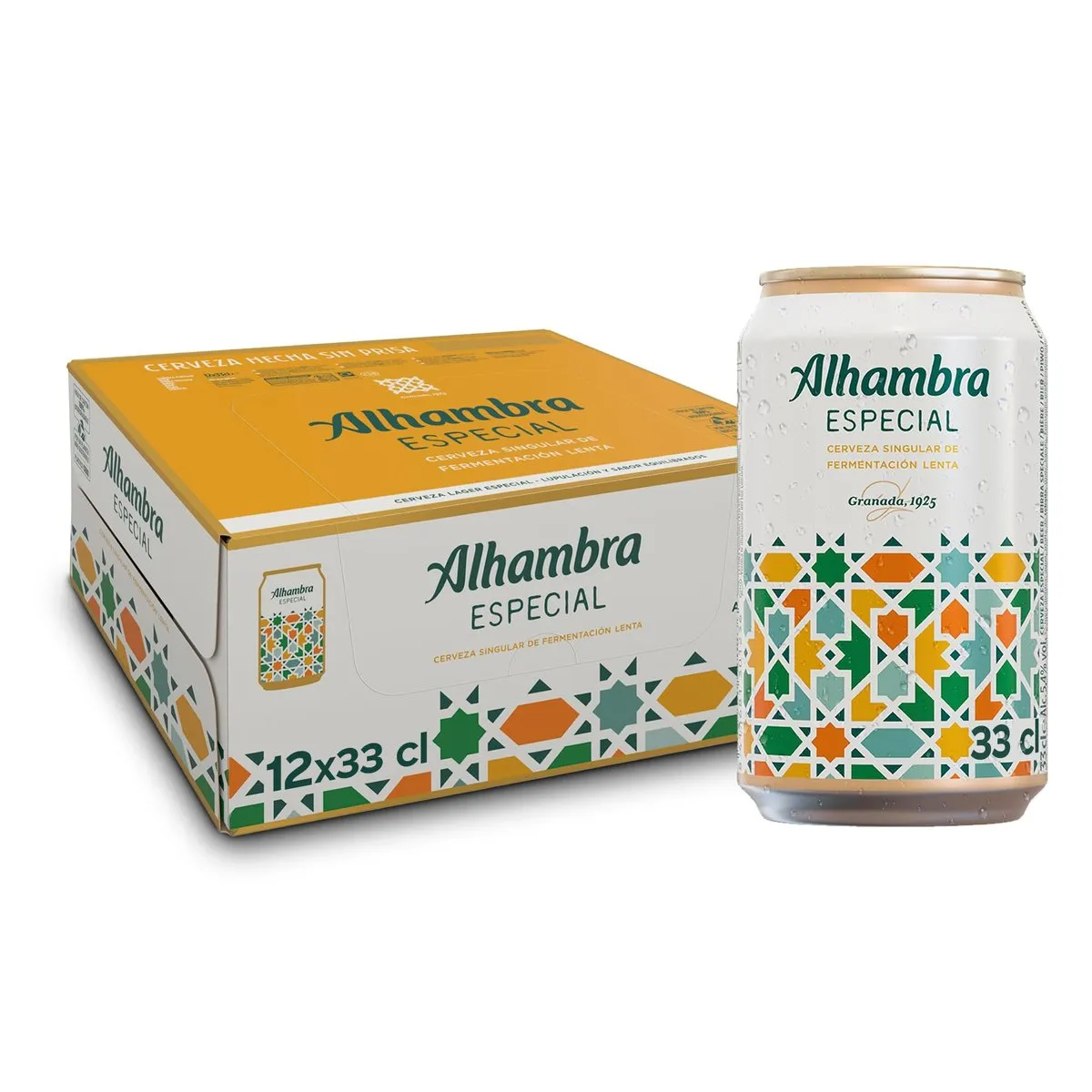 Cerveza Alhambra Especial Pack 12 Latas 33 cl - Oferta Especial