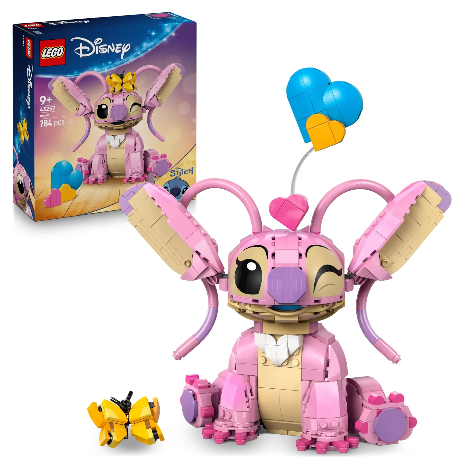 LEGO Disney 43257: Figura Lilo y Stitch con Accesorios