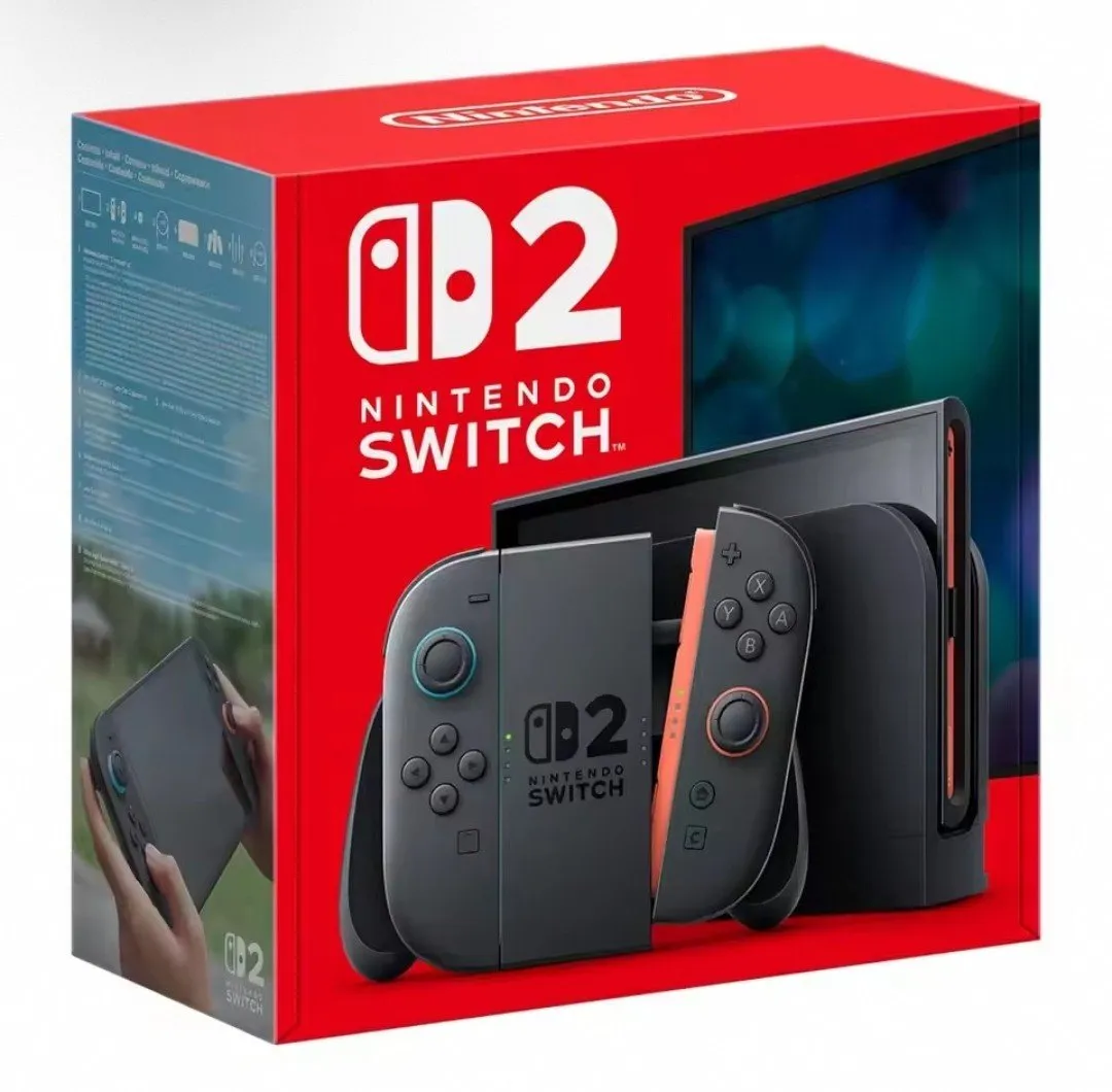 Consola Nintendo Switch 2 con Joy-Con 2 y pantalla LCD 1080p de 7,9 pulgadas