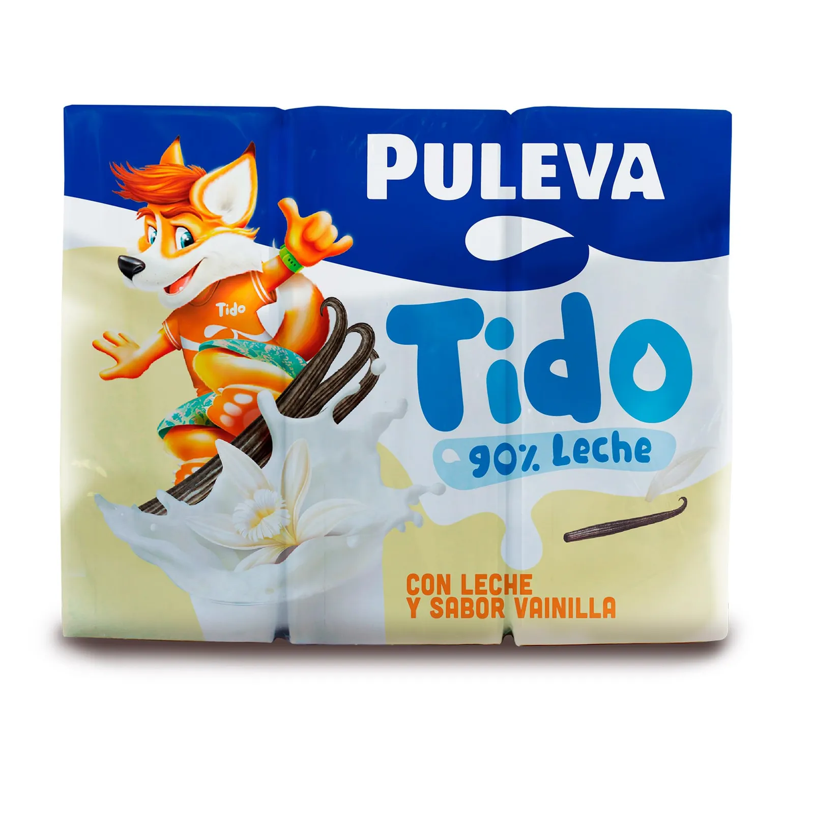 Pack 6 Botellas Puleva Batido Vainilla 200ml
