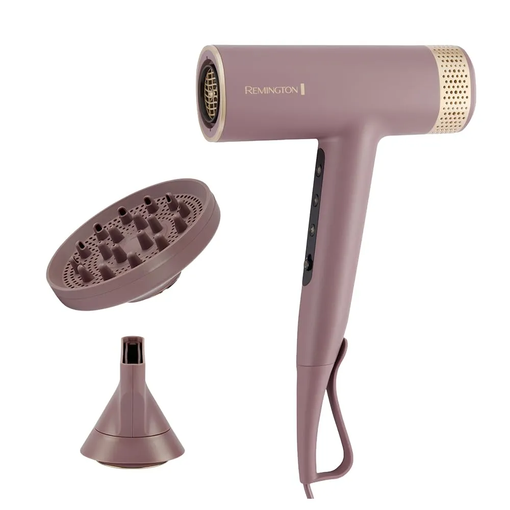Secador Remington AIRvive EC8930: Motor Digital Brushless, Iónico, Silencioso, 240 km/h