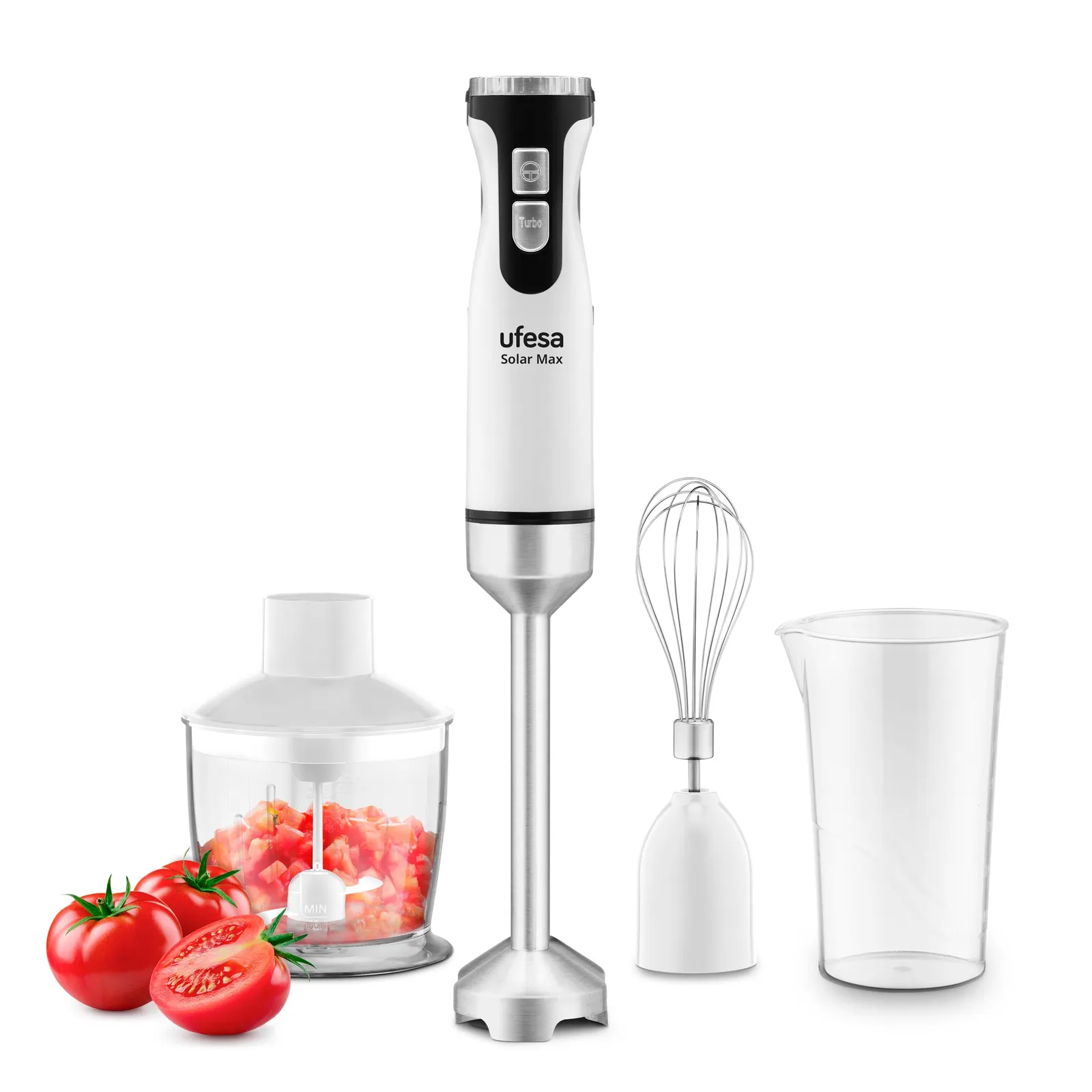 Batidora de Mano Ufesa Solar Max 1200W con Accesorios