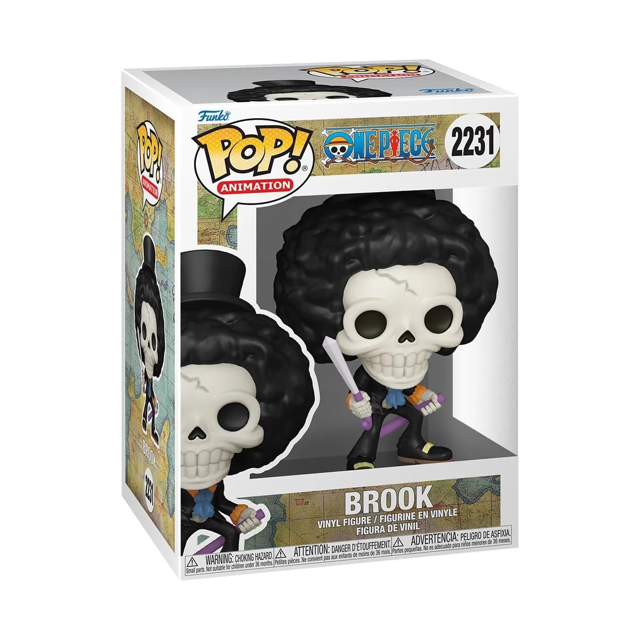 Funko Pop! One Piece Brook Figura Coleccionable Vinilo